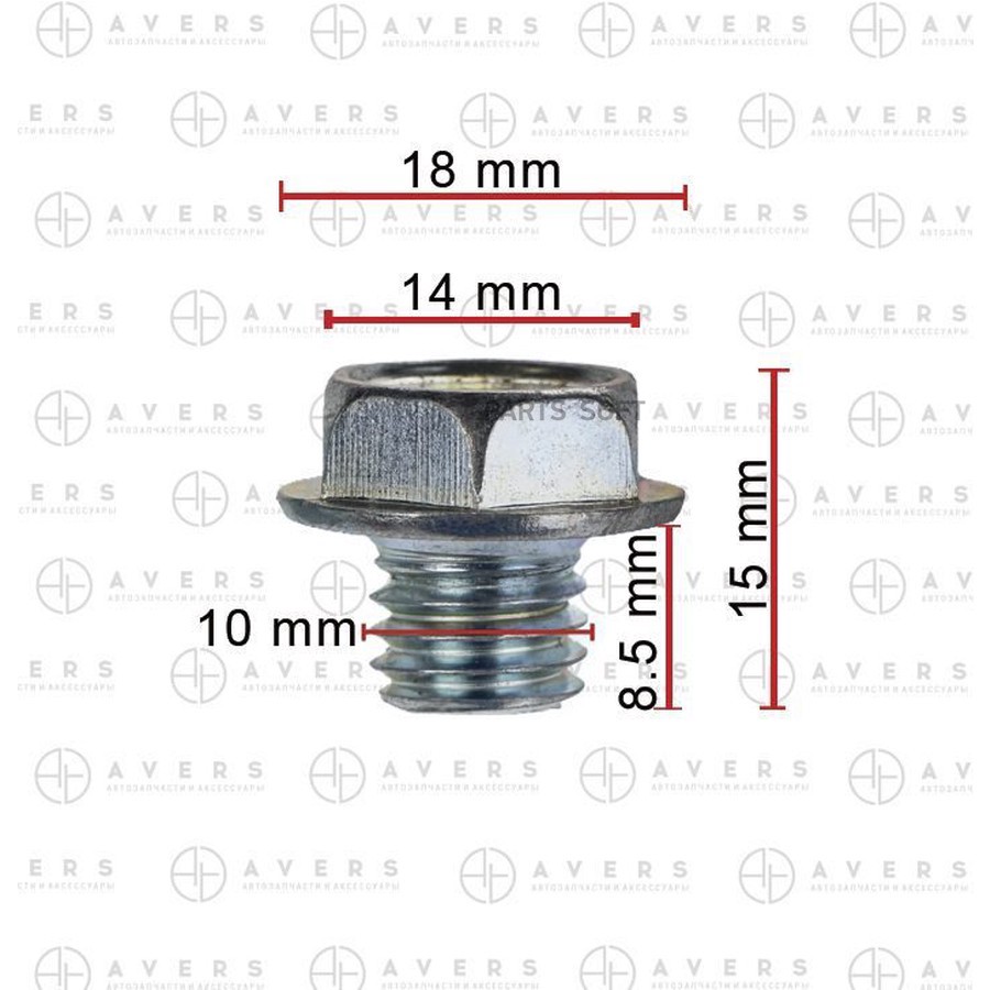 Сливная пробка Avers 9034110011 - AVERS None None